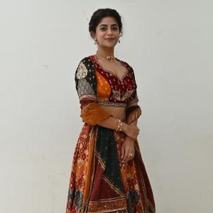Abhignya Vuthaluru Radiates Elegance in Traditional Lehenga at Cultural Event Appearance