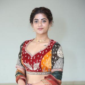 Abhignya Vuthaluru Radiates Elegance in Traditional Lehenga at Cultural Event Appearance