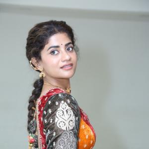 Abhignya Vuthaluru Radiates Elegance in Traditional Lehenga at Cultural Event Appearance