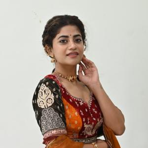 Abhignya Vuthaluru Radiates Elegance in Traditional Lehenga at Cultural Event Appearance