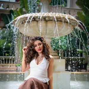 Actress Seerat Kapoor Looks Stunning in White Top and Brown Skirt | Latest Photos