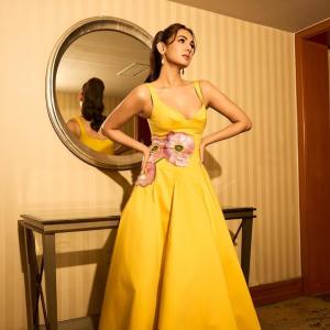 Actress Sonal Chauhan Looks Radiant in Stunning Yellow Gown – Latest Glamorous Photos