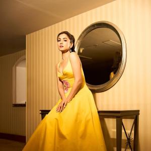 Actress Sonal Chauhan Looks Radiant in Stunning Yellow Gown – Latest Glamorous Photos