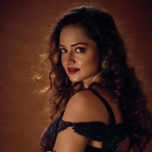 Actress Shanvi Srivastava Stunning Photoshoot | Elegant Look in Designer Outfit