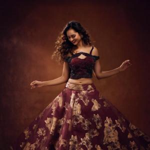 Actress Shanvi Srivastava Stunning Photoshoot | Elegant Look in Designer Outfit