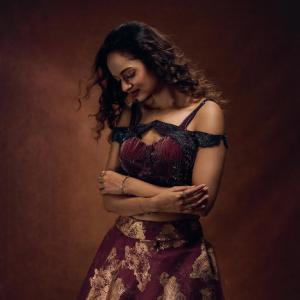 Actress Shanvi Srivastava Stunning Photoshoot | Elegant Look in Designer Outfit