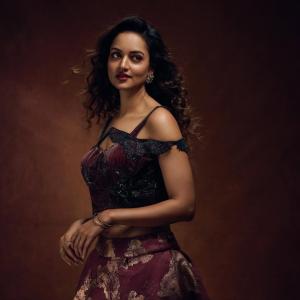 Actress Shanvi Srivastava Stunning Photoshoot | Elegant Look in Designer Outfit