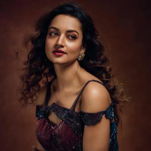 Actress Shanvi Srivastava Stunning Photoshoot | Elegant Look in Designer Outfit