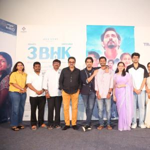 3 BHK | Upcoming Telugu Movie Pre Release Event Photos