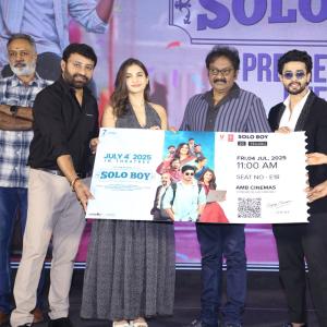 Solo Boy Movie Pre-Release Event Highlights | Gautham Krishna, VV Vinayak & Director Naveen Kumar
