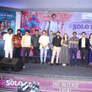 Solo Boy Movie Pre-Release Event Highlights | Gautham Krishna, VV Vinayak & Director Naveen Kumar
