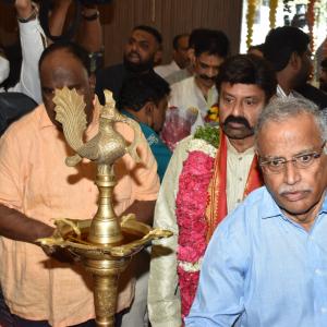 NBK Reopens Asian Tarakarama Theatre at Kachiguda