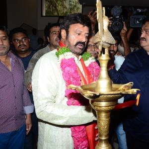 NBK Reopens Asian Tarakarama Theatre at Kachiguda