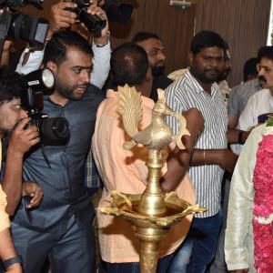 NBK Reopens Asian Tarakarama Theatre at Kachiguda