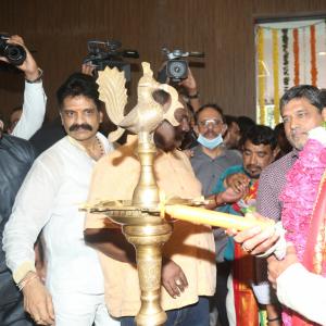 NBK Reopens Asian Tarakarama Theatre at Kachiguda