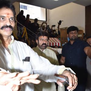 NBK Reopens Asian Tarakarama Theatre at Kachiguda