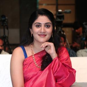 Dhanya Balakrishna Radiates Elegance in Traditional Pink Silk Saree
