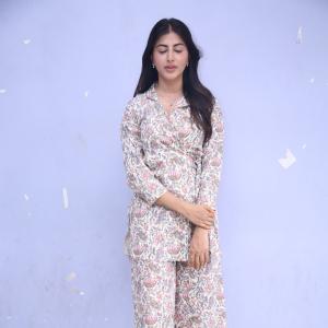 Swetha Looks Refreshing in Floral Printed Co-Ord Set