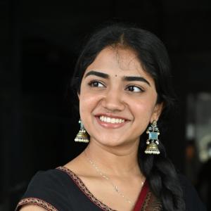 Malavika Manoj Radiates Elegance in Traditional Black Saree Look