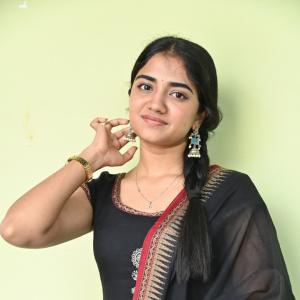 Malavika Manoj Radiates Elegance in Traditional Black Saree Look