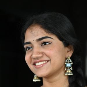 Malavika Manoj Radiates Elegance in Traditional Black Saree Look