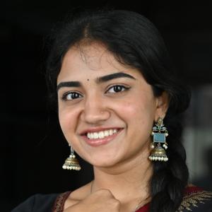 Malavika Manoj Radiates Elegance in Traditional Black Saree Look