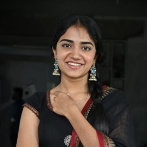 Malavika Manoj Radiates Elegance in Traditional Black Saree Look