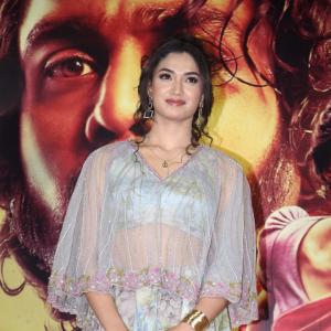 Actress Reshmi Stuns in Floral Lehenga at Movie Event Appearance