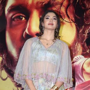 Actress Reshmi Stuns in Floral Lehenga at Movie Event Appearance