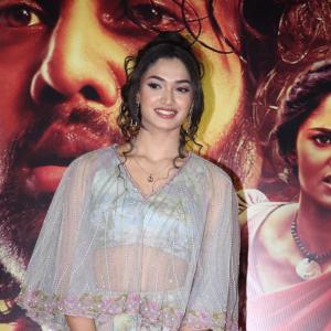 Actress Reshmi Stuns in Floral Lehenga at Movie Event Appearance