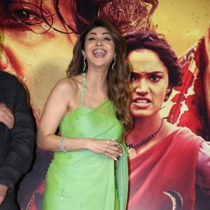 Shilpa Shetty Stuns in Green Saree at Movie Promotion Event