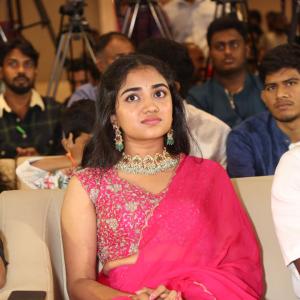 Malavika Manoj in Traditional Pink Outfit – Elegant Jewelry & Graceful Style