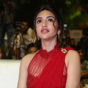 Sreeleela Radiates Grace in Red Gown at Star-Studded Event