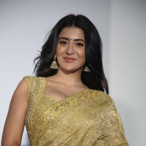 Rashi Singh in an Elegant Yellow Saree with Traditional Accessories | Stylish Fashion