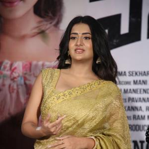 Rashi Singh in an Elegant Yellow Saree with Traditional Accessories | Stylish Fashion