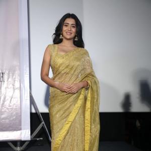 Rashi Singh in an Elegant Yellow Saree with Traditional Accessories | Stylish Fashion