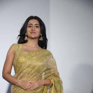 Rashi Singh in an Elegant Yellow Saree with Traditional Accessories | Stylish Fashion
