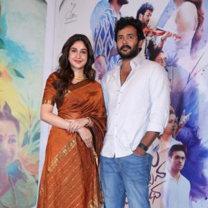 Meghalu Cheppina Prema Katha Movie Trailer Launch Event