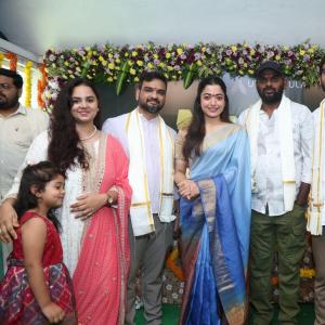 Rashmika Mandanna's MYSAA Movie Launch Creates Buzz in Tollywood