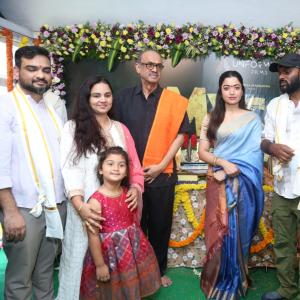 Rashmika Mandanna's MYSAA Movie Launch Creates Buzz in Tollywood
