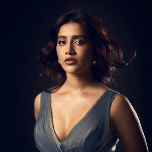 Nabha Natesh Stunning in Elegant Blue Tulle Gown - Gorgeous Actress Photoshoot