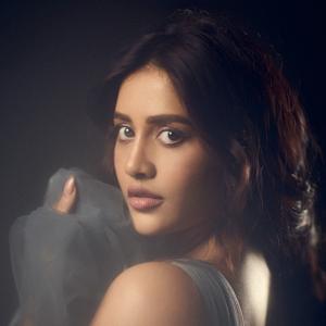 Nabha Natesh Stunning in Elegant Blue Tulle Gown - Gorgeous Actress Photoshoot