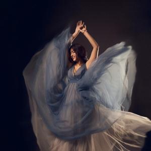 Nabha Natesh Stunning in Elegant Blue Tulle Gown - Gorgeous Actress Photoshoot