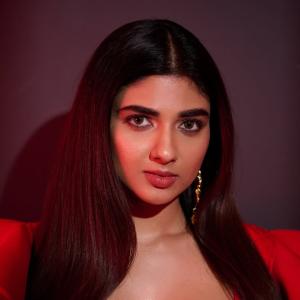 Pragya Nagra Stuns in a Bold Red Ruffled Dress: A Stunning Fashion Moment