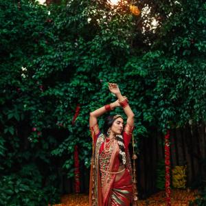 Niharika Konidela in Traditional Saree: A Regal South Indian Beauty