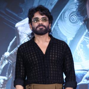 King Nagarjuna Stylish Look at Movie Promotion Event