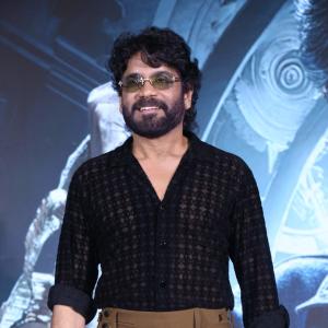 King Nagarjuna Stylish Look at Movie Promotion Event