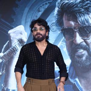 King Nagarjuna Stylish Look at Movie Promotion Event