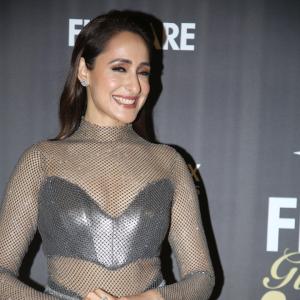 Pragya Jaiswal Shines in Silver Glam at Filmfare Glamour & Style Awards South 2025