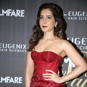 Raashi Khanna Radiates Elegance in Red Gown at Filmfare Glamour & Style Awards South 2025